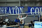 VB vs MHC  Wheaton Women's Volleyball vs Mount Holyoke College. - Photo by Keith Nordstrom : Wheaton, Volleyball, VB